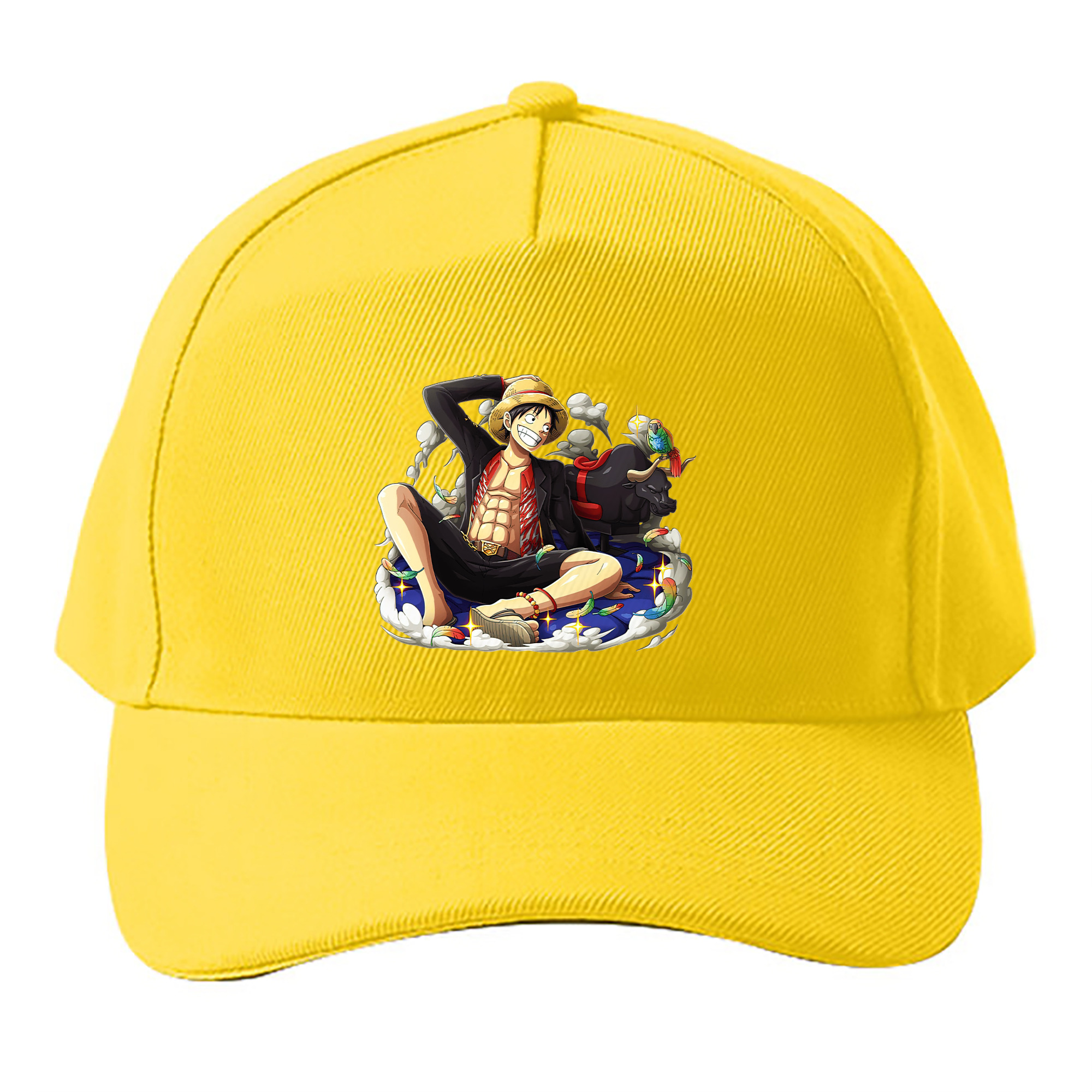 （画像用） ワンピース モンキー・D・ルフィ ONE PIECE Monkey D. Luffy ベースボールキャップ 綿100％ 男女兼用 帽子 スポーツ